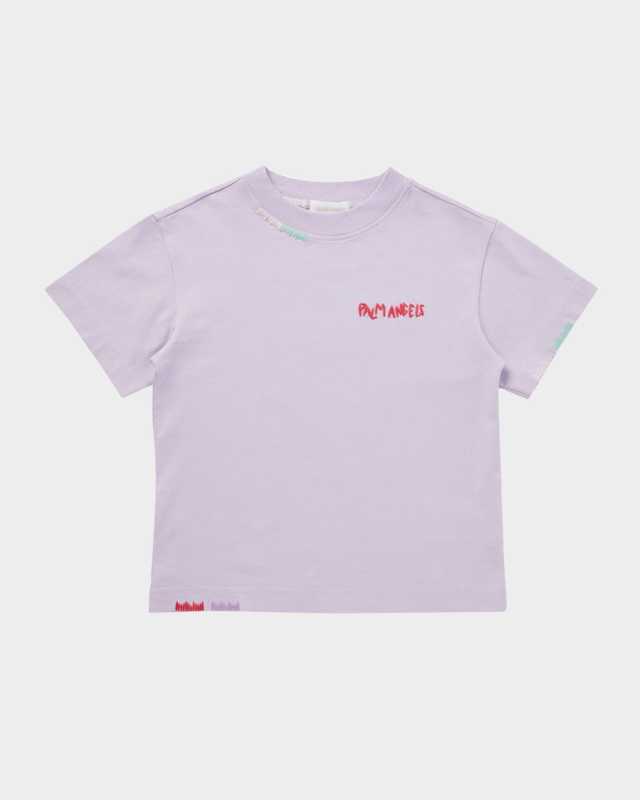 Girl's Embroidered Logo-Print T-Shirt, Size